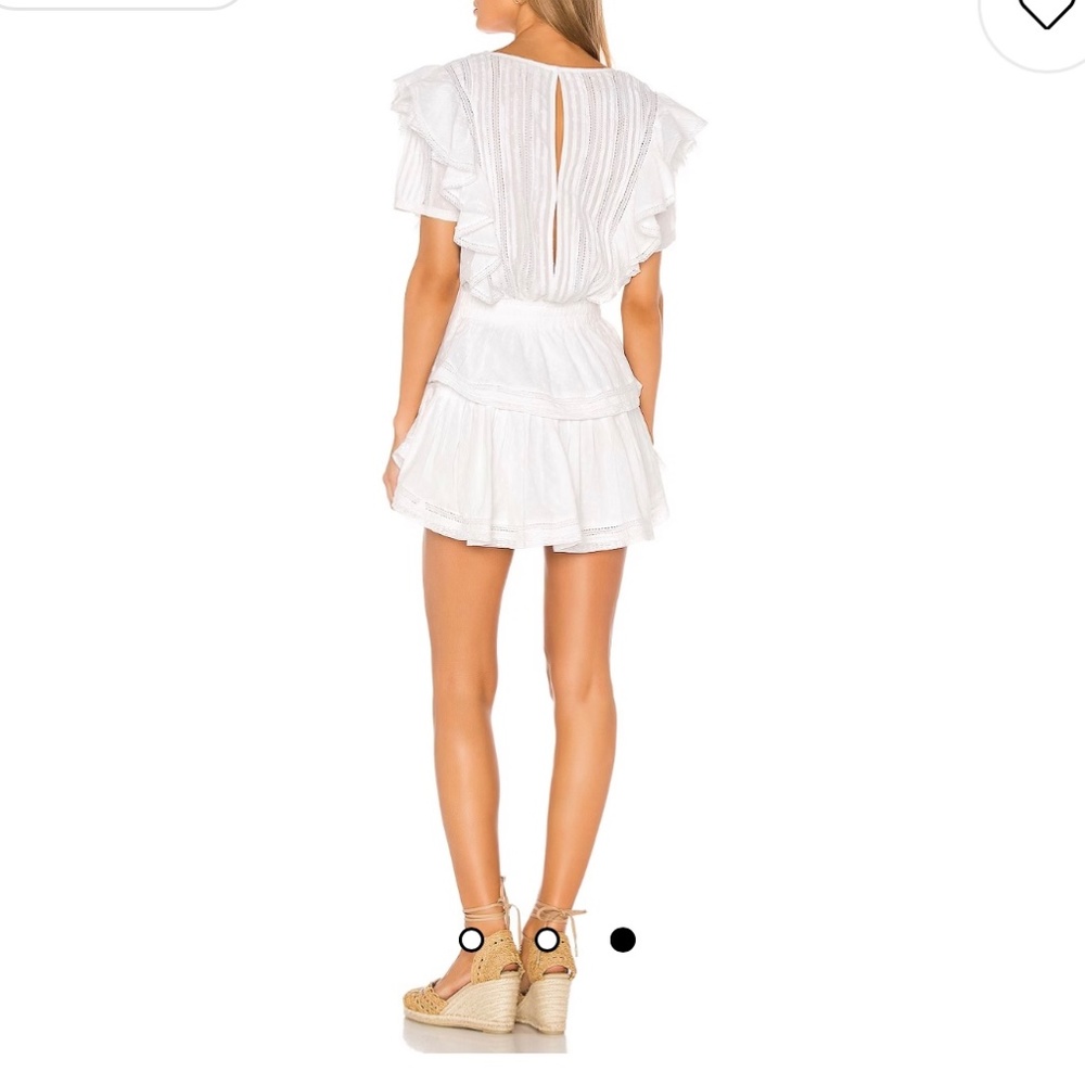 Loveshackfancy Natasha dress in white